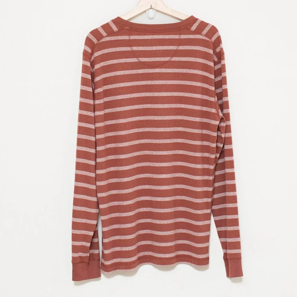 Alpine Design Striped Long Sleeve Tee L - Picture 2 of 2